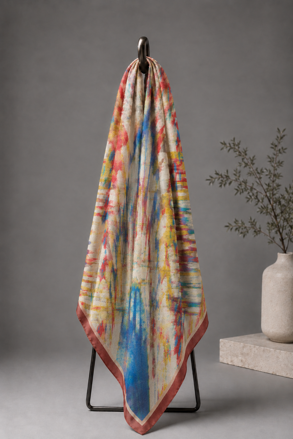 Freedom in Motion, Cotton/Modal Stole- 28x80 Inches